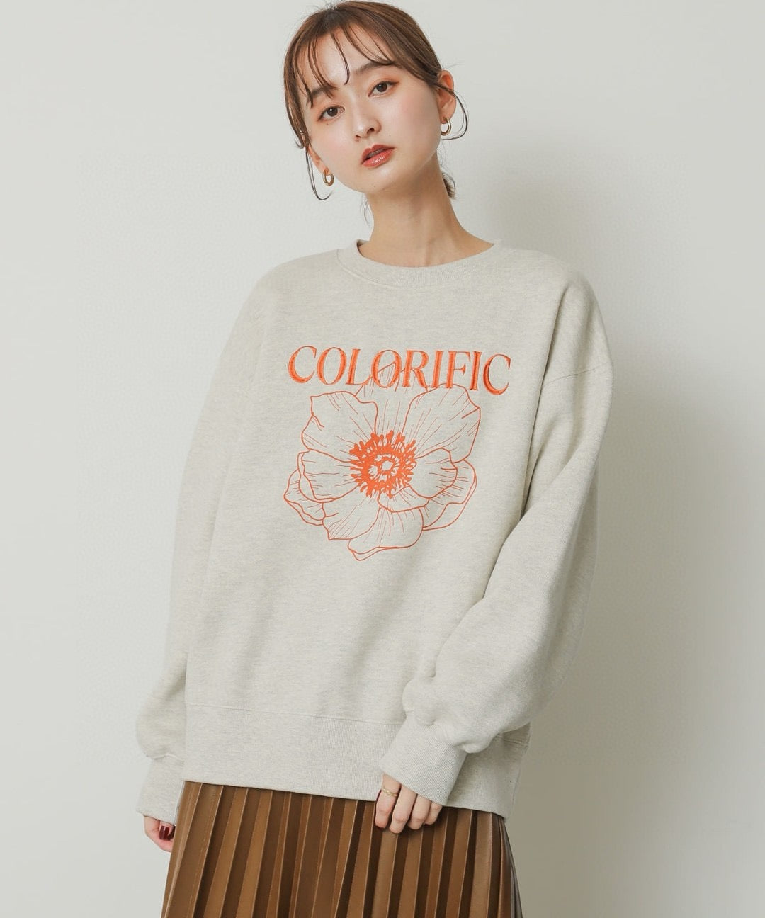 🇯🇵 URBAN RESEARCH《花花刺繍衛衣》