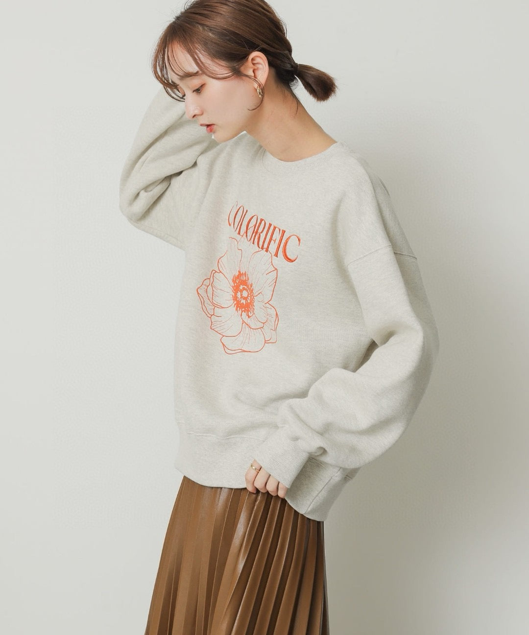 🇯🇵 URBAN RESEARCH《花花刺繍衛衣》