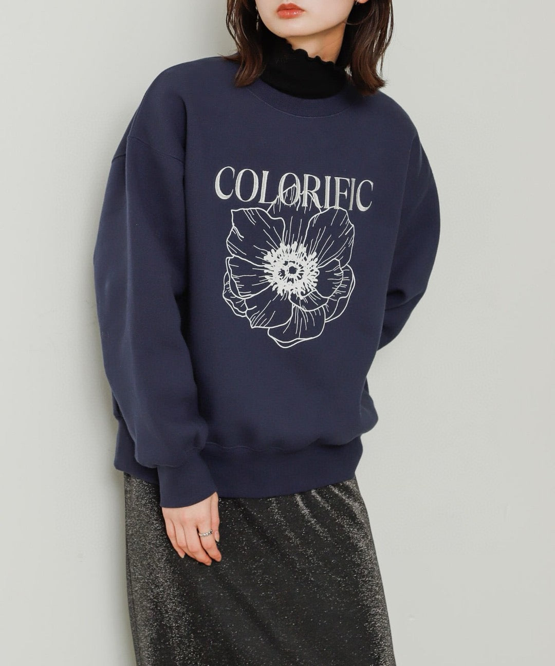 🇯🇵 URBAN RESEARCH《花花刺繍衛衣》
