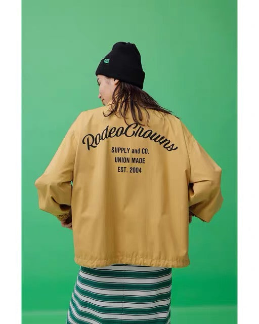 🇯🇵 RODEO CROWNS ♡ LOGO big shirt jacket