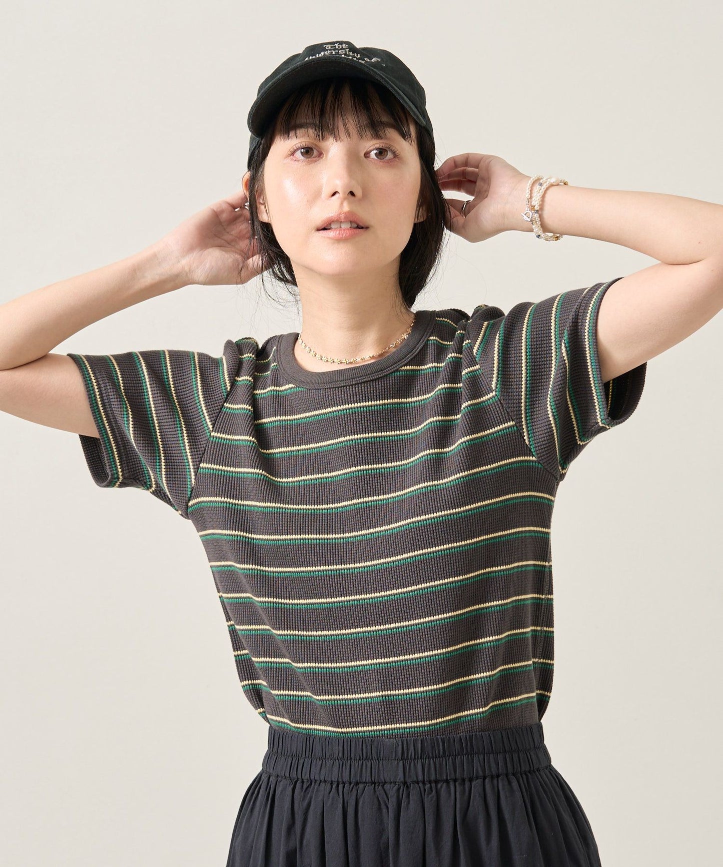 🇯🇵 FREAK'S STORE / Waffle mini T-shirt