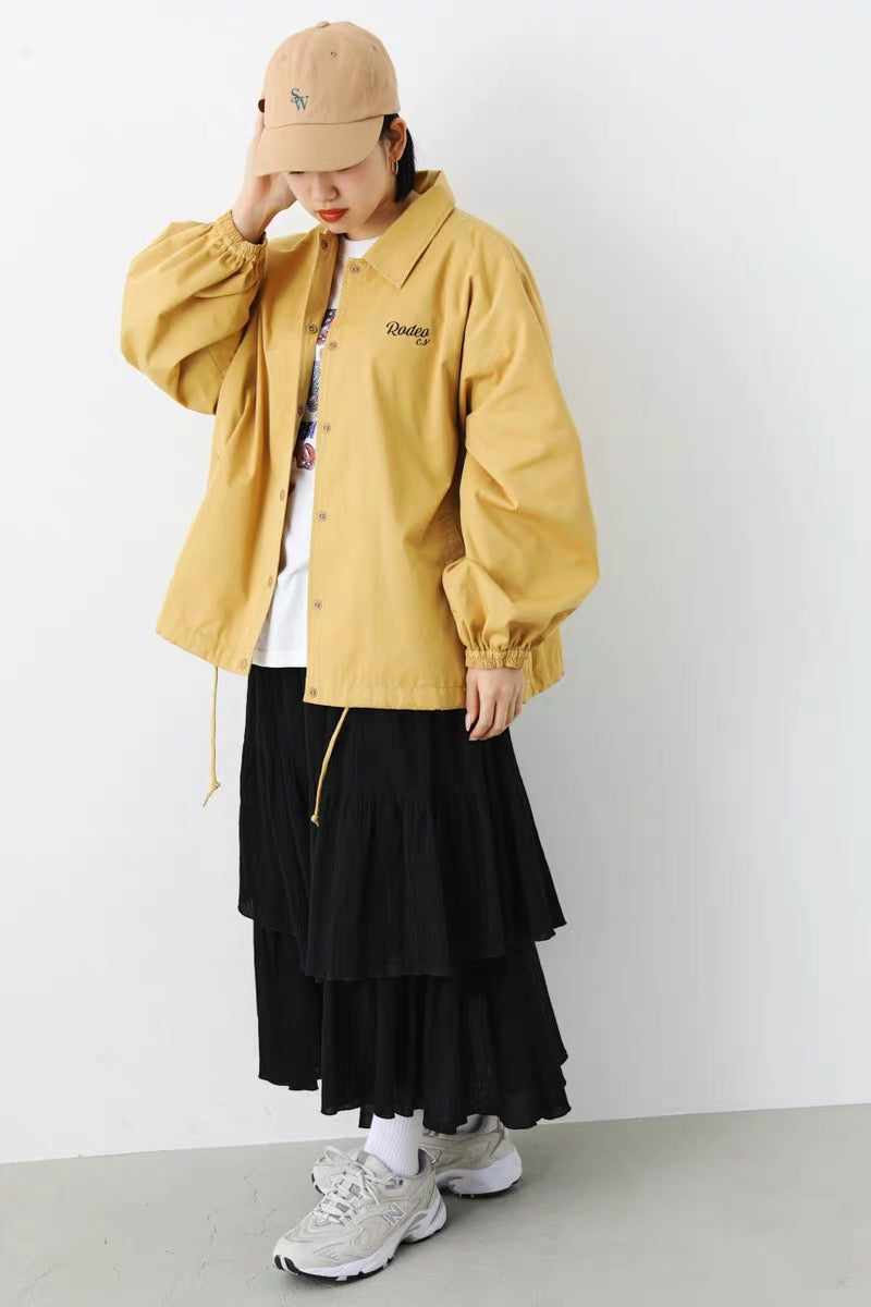 🇯🇵 RODEO CROWNS ♡ LOGO big shirt jacket