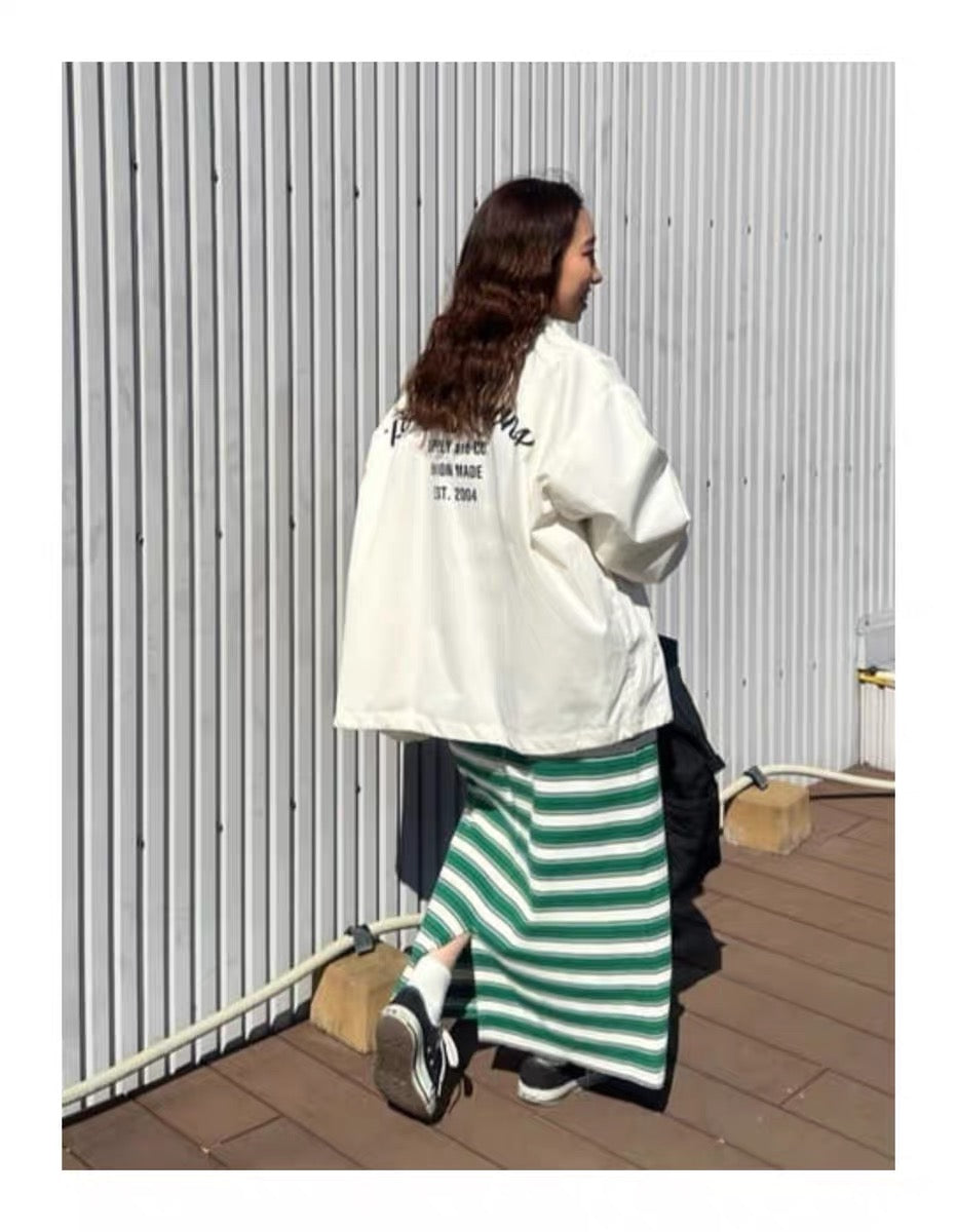 🇯🇵 RODEO CROWNS ♡ LOGO big shirt jacket
