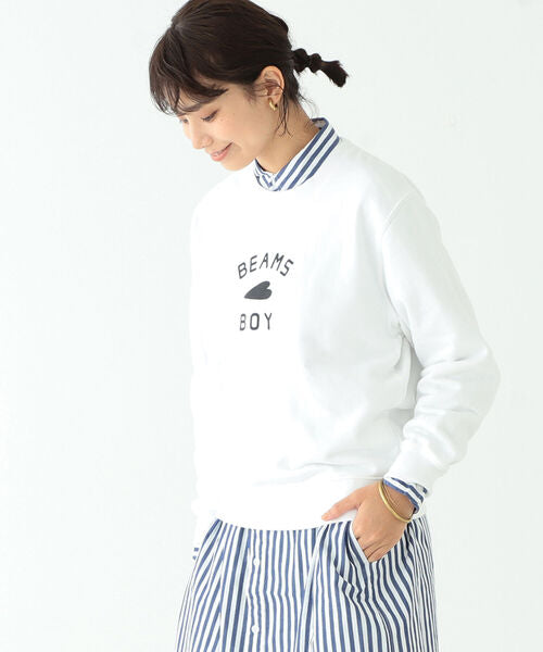 BE🅰️MS BOY / HEART LOGO SWEATER