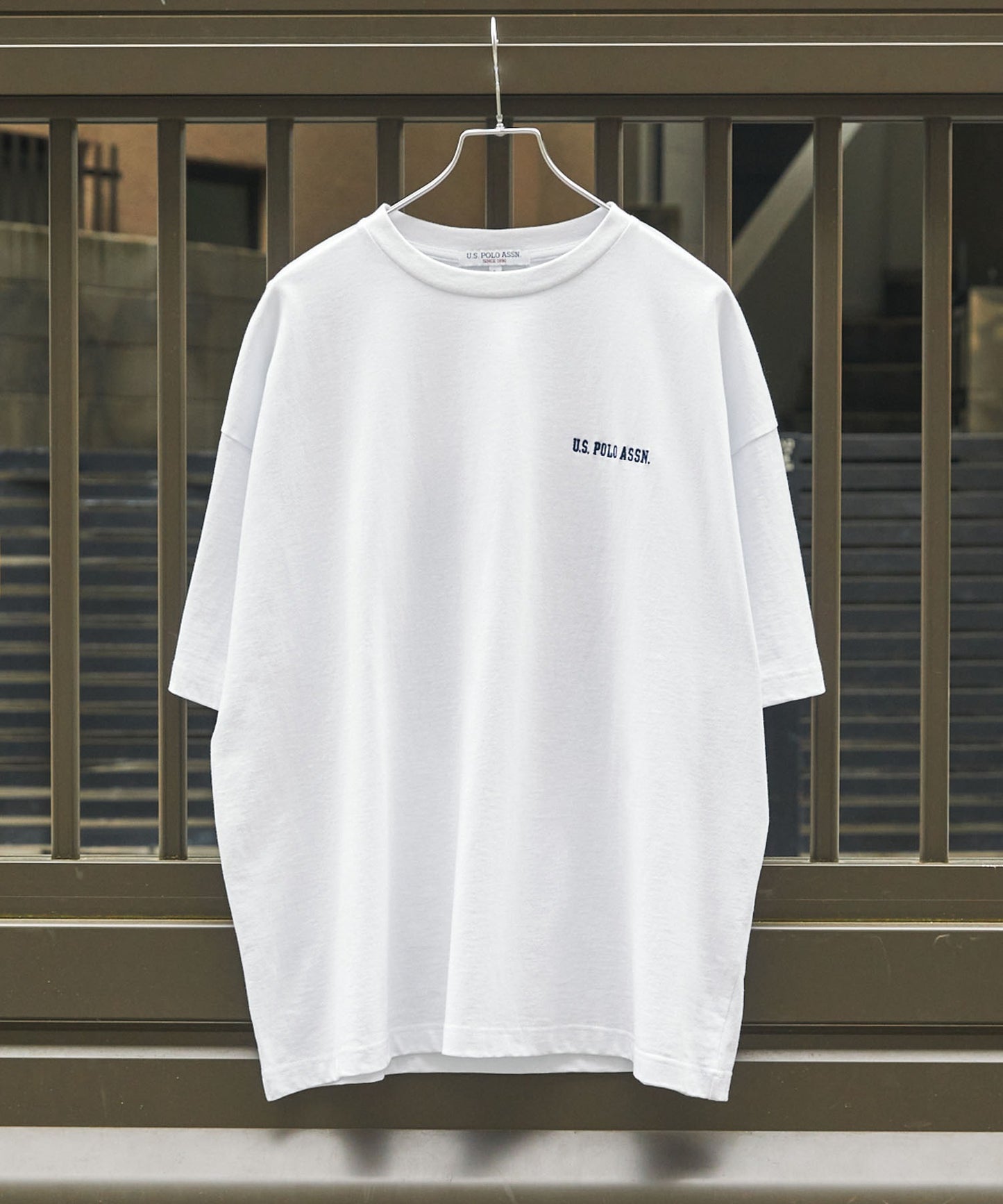 🇯🇵 U.S.POLO ASSN. x MONO-MART 前後 刺繍 logo tee