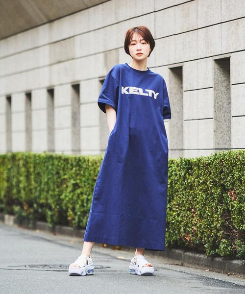 ⑤色入 🇯🇵 KELTY【別注】鈕扣連身裙