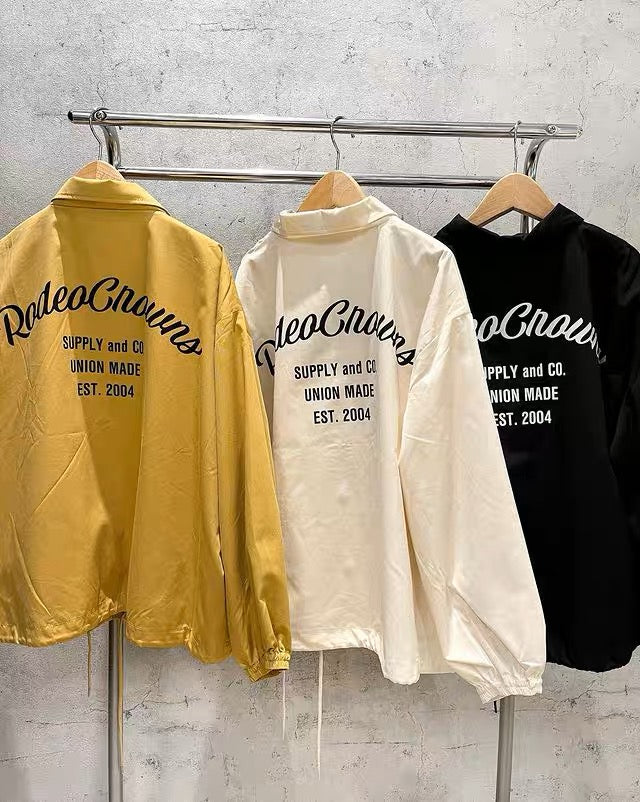 🇯🇵 RODEO CROWNS ♡ LOGO big shirt jacket