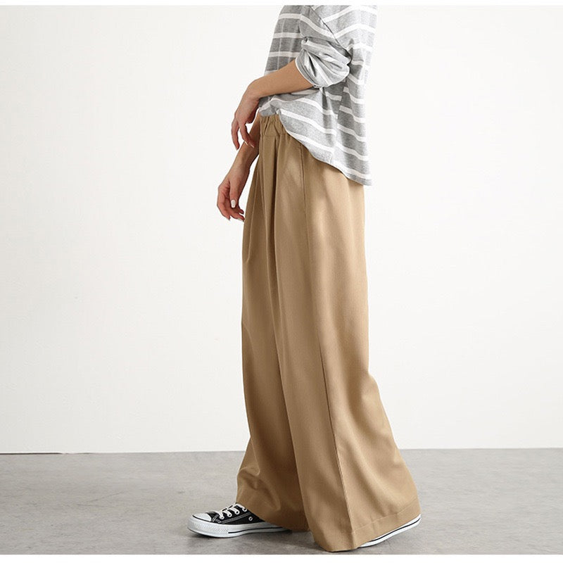 .夢幻長腿系列 • RELAX WIDE TACK PANTS