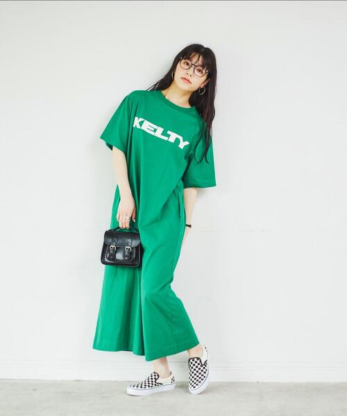 ⑤色入 🇯🇵 KELTY【別注】鈕扣連身裙