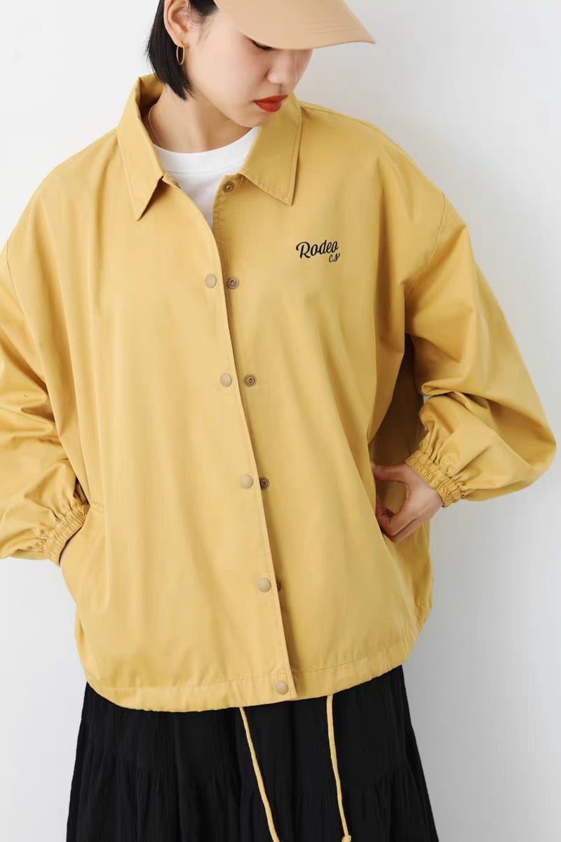 🇯🇵 RODEO CROWNS ♡ LOGO big shirt jacket