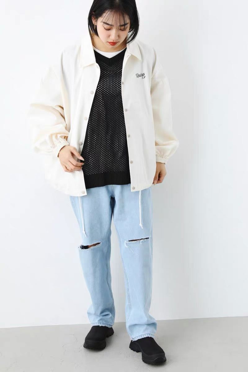 🇯🇵 RODEO CROWNS ♡ LOGO big shirt jacket