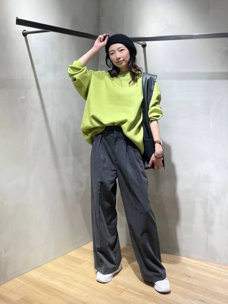 🇯🇵JEANASiS【W waist belt tuck wide pants 】