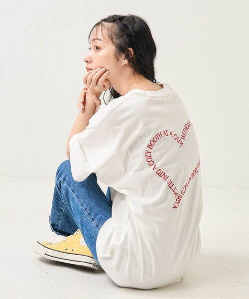 . 24"新色🇯🇵 FREAK'S STORE ❤︎ 心型刺繍Tシャツ
