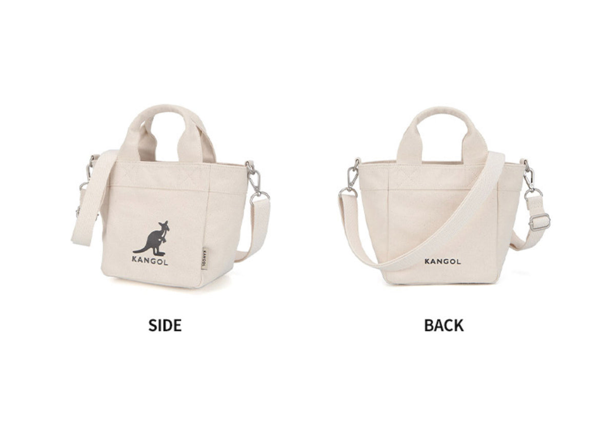 🇰🇷 Kangol🦘Petite Canvas Mini Tote Bag