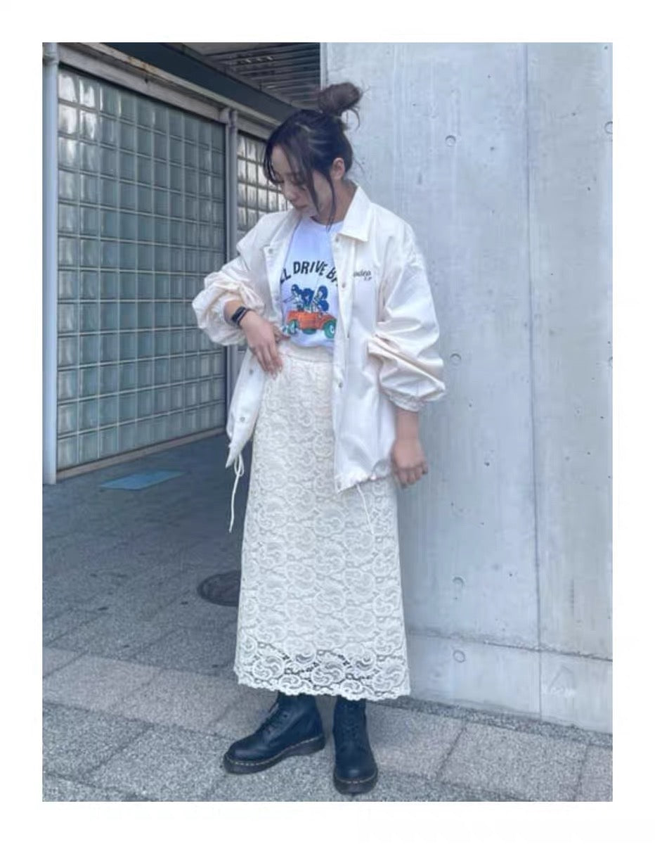 🇯🇵 RODEO CROWNS ♡ LOGO big shirt jacket