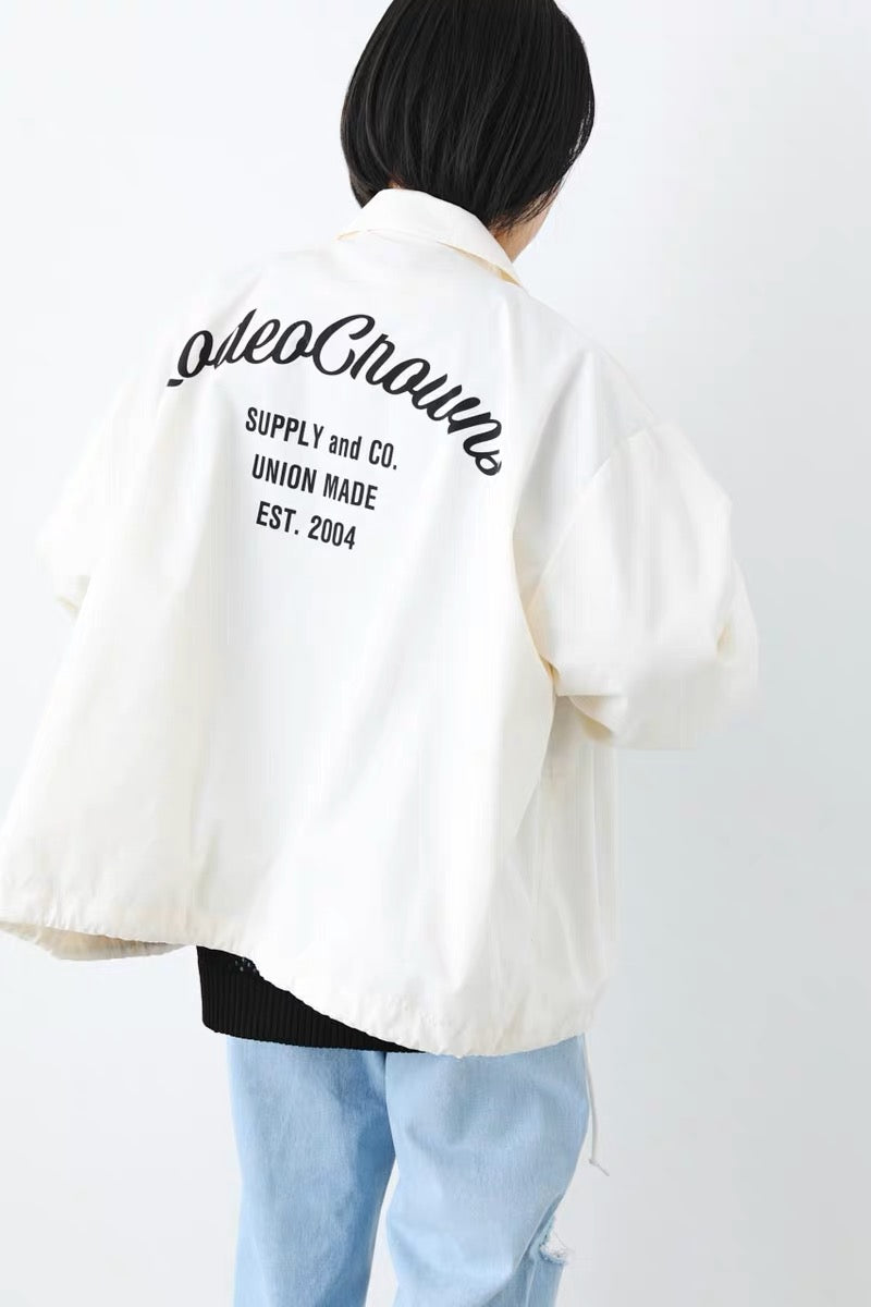 🇯🇵 RODEO CROWNS ♡ LOGO big shirt jacket