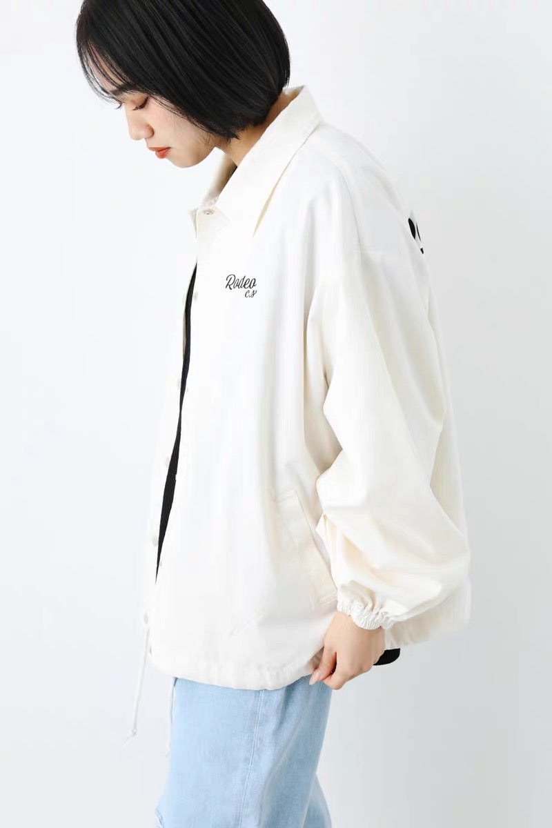 🇯🇵 RODEO CROWNS ♡ LOGO big shirt jacket