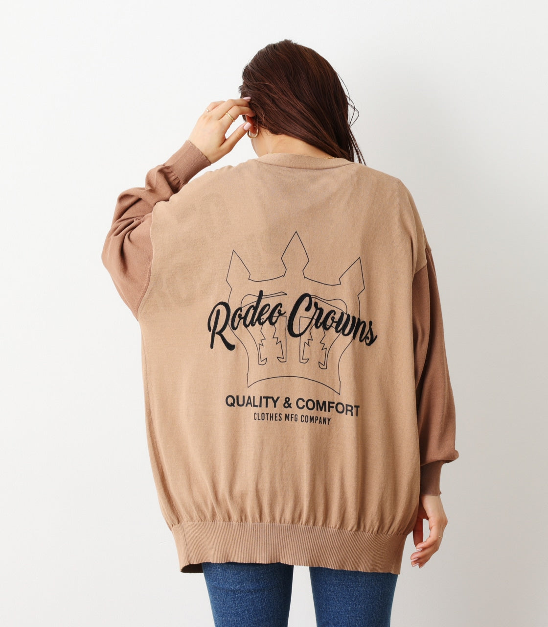 🇯🇵 RODEO CROWNS ♡長款針織薄身外套