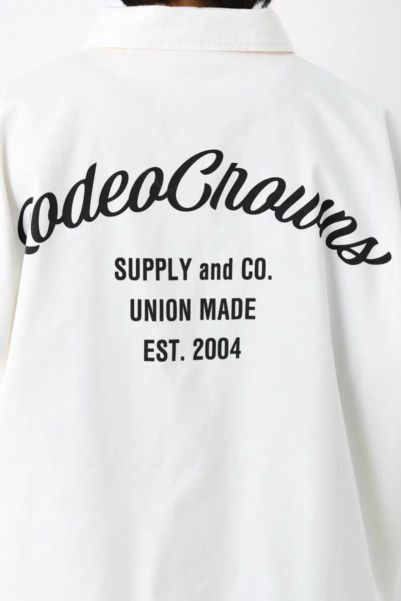 🇯🇵 RODEO CROWNS ♡ LOGO big shirt jacket