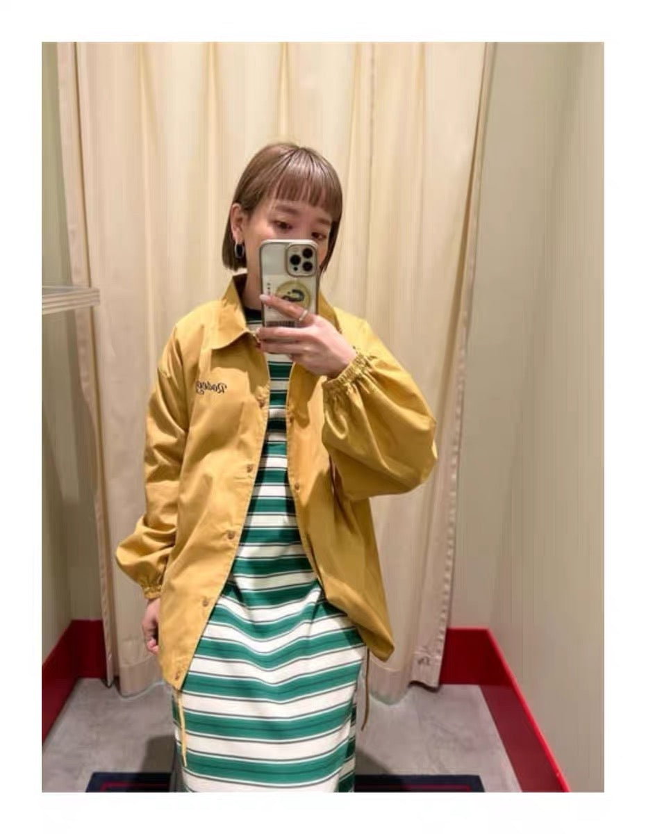 🇯🇵 RODEO CROWNS ♡ LOGO big shirt jacket