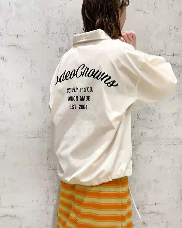 🇯🇵 RODEO CROWNS ♡ LOGO big shirt jacket