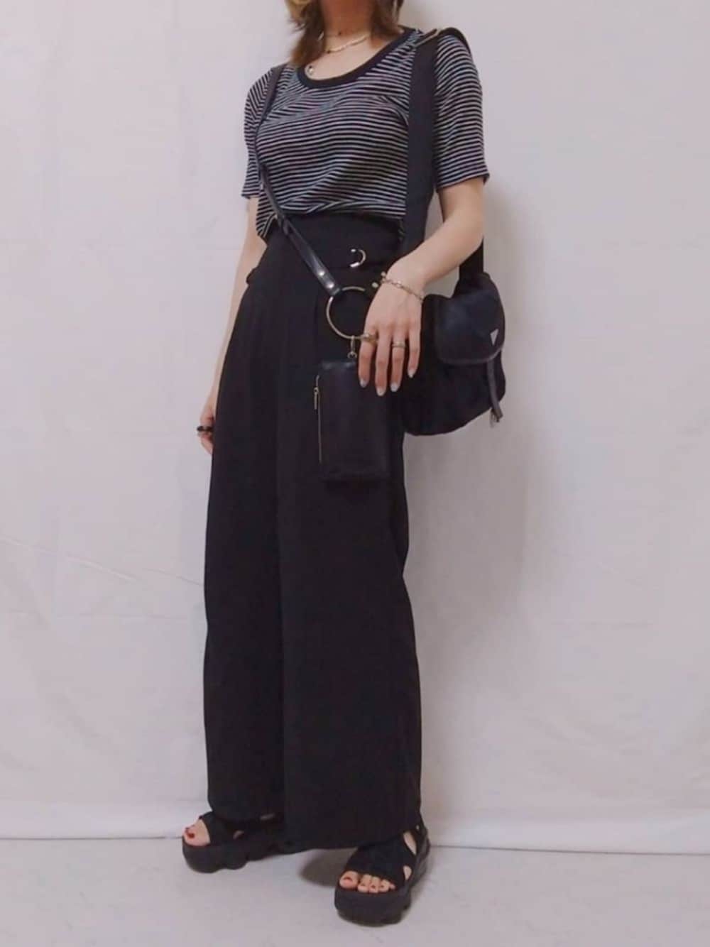 .🇯🇵who’s who Chico ♡ボーダー 配色 チビ T【4色入】