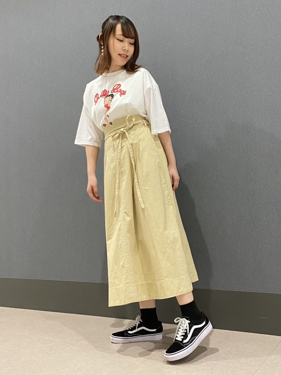 🇯🇵 日單 / 縫線腰帶半身裙