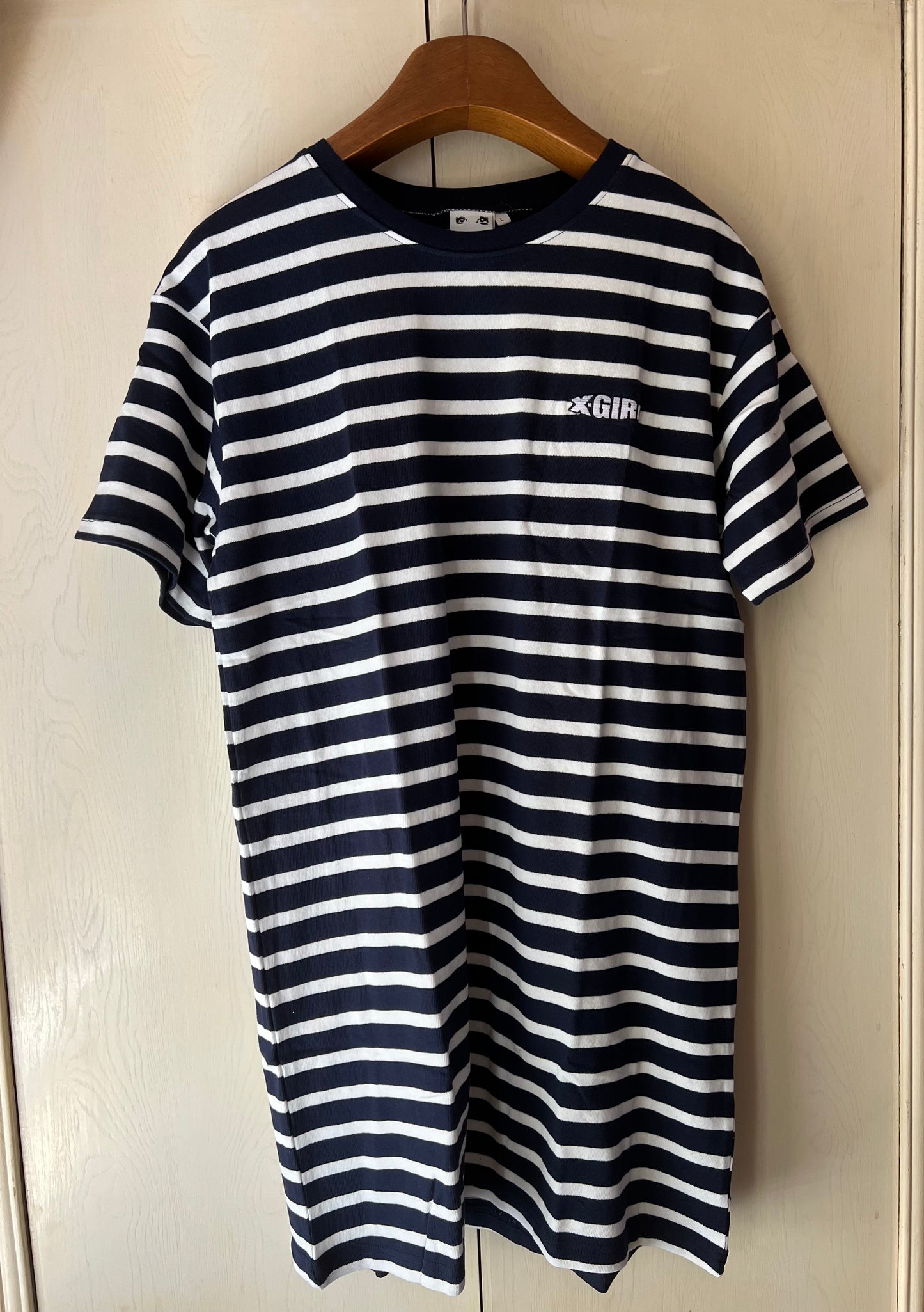 .🇯🇵 X-girl 👱🏼♀️ 條紋 Tee Dress