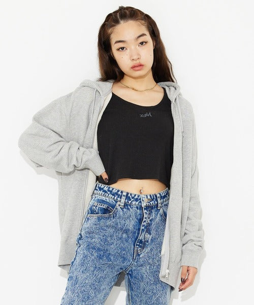 X-girl ☆ ★.【22冬新着】 SWEAT HOODIE