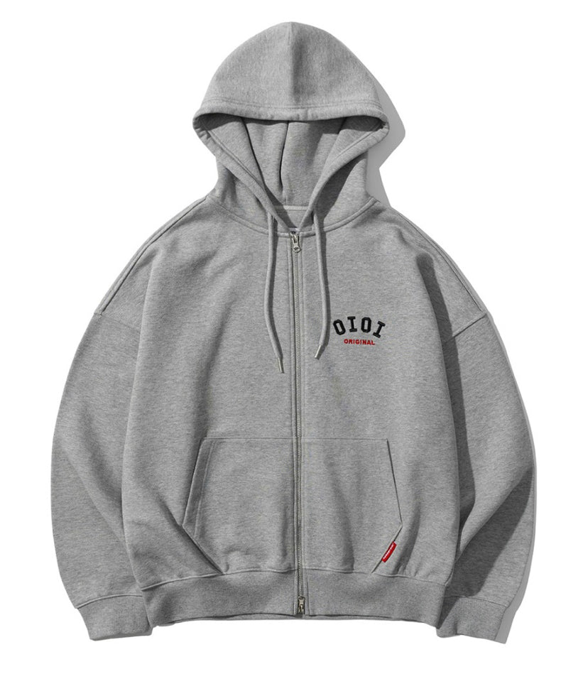 🇰🇷 5252 BY O!Oi ☆ ★. Logo Hood U/D ZIP