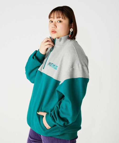 🇯🇵 PUNYUS ✿ OVERSIZE Half ZIP Sweater