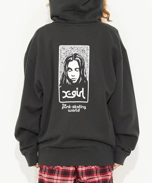 X-girl ☆ ★.【22冬新着】 SWEAT HOODIE