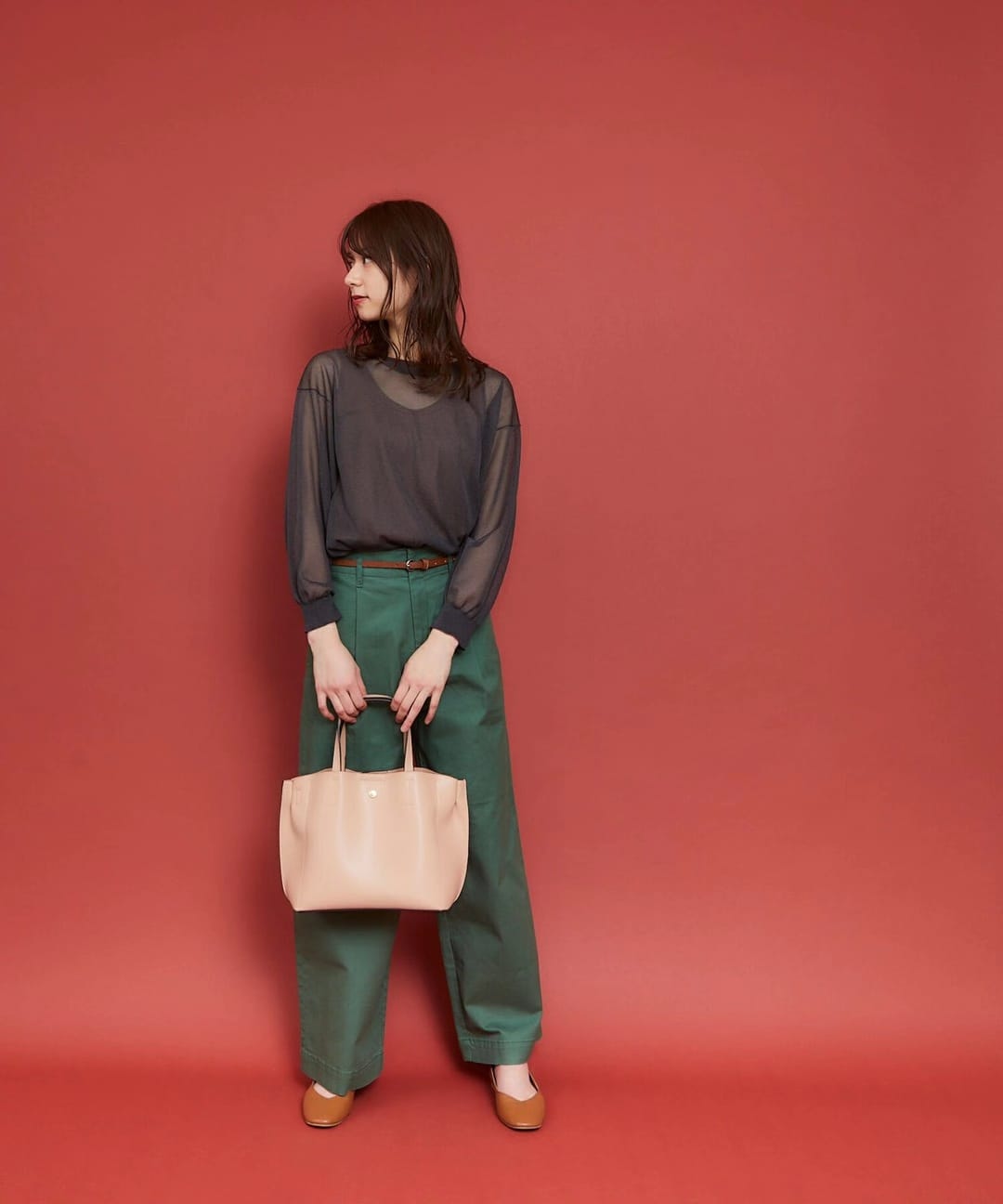 🇯🇵LEGATO LARGO ☆ ★ 超軽量NATURAL BAG 2WAY 斜咩 / 手挽