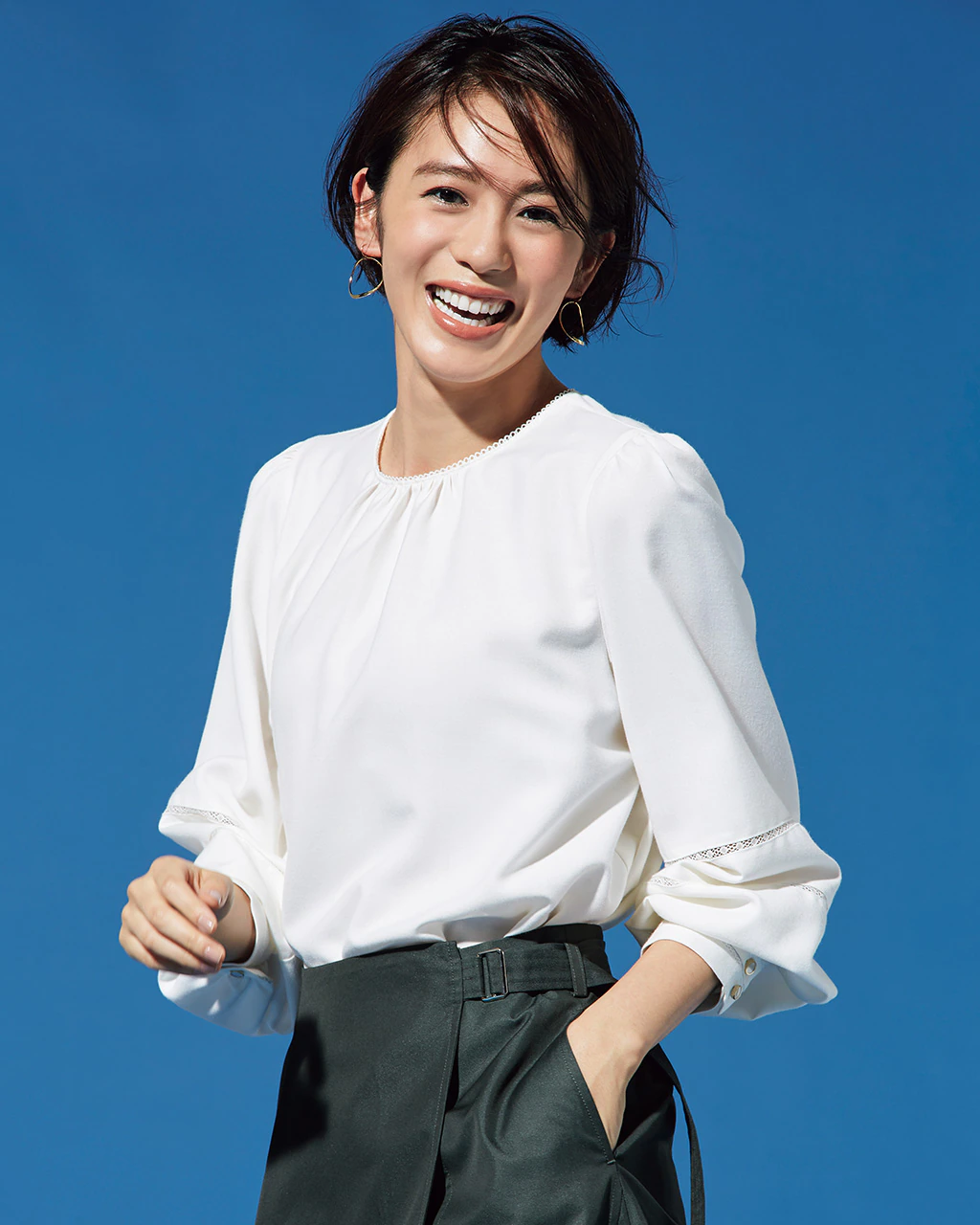 .🇯🇵DoCLASSE ✿ 蕾絲 ❤︎泡泡袖上衣