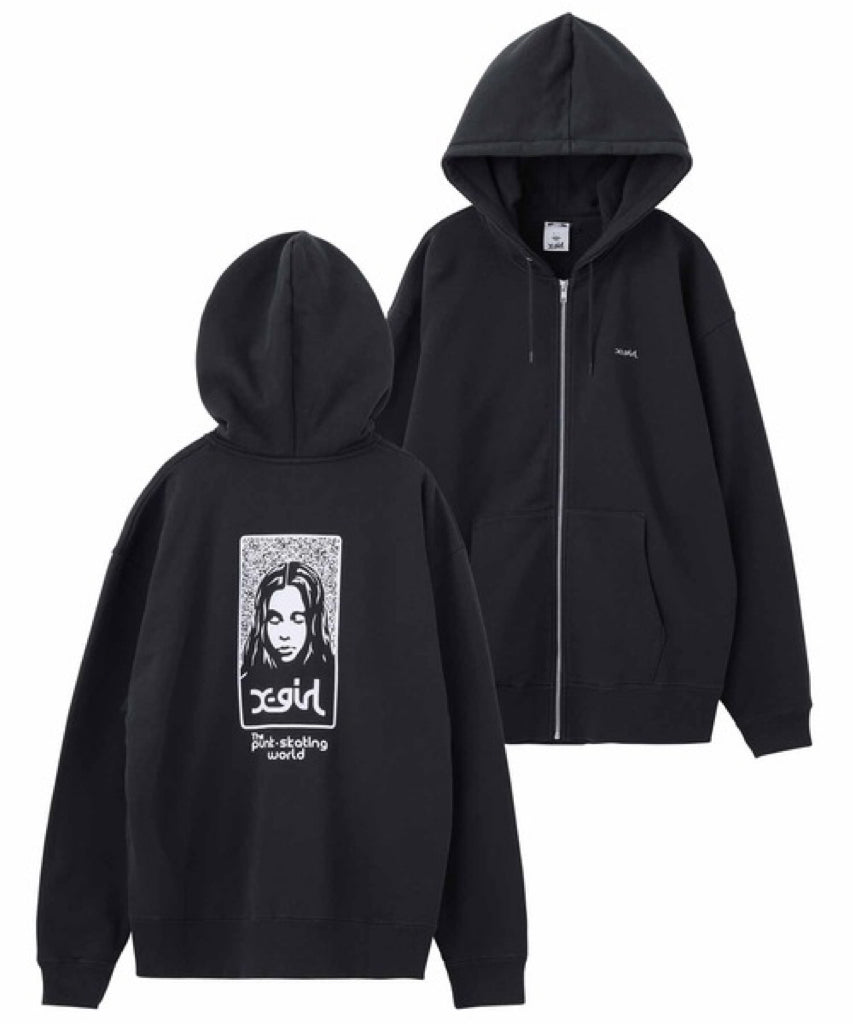 X-girl ☆ ★.【22冬新着】 SWEAT HOODIE