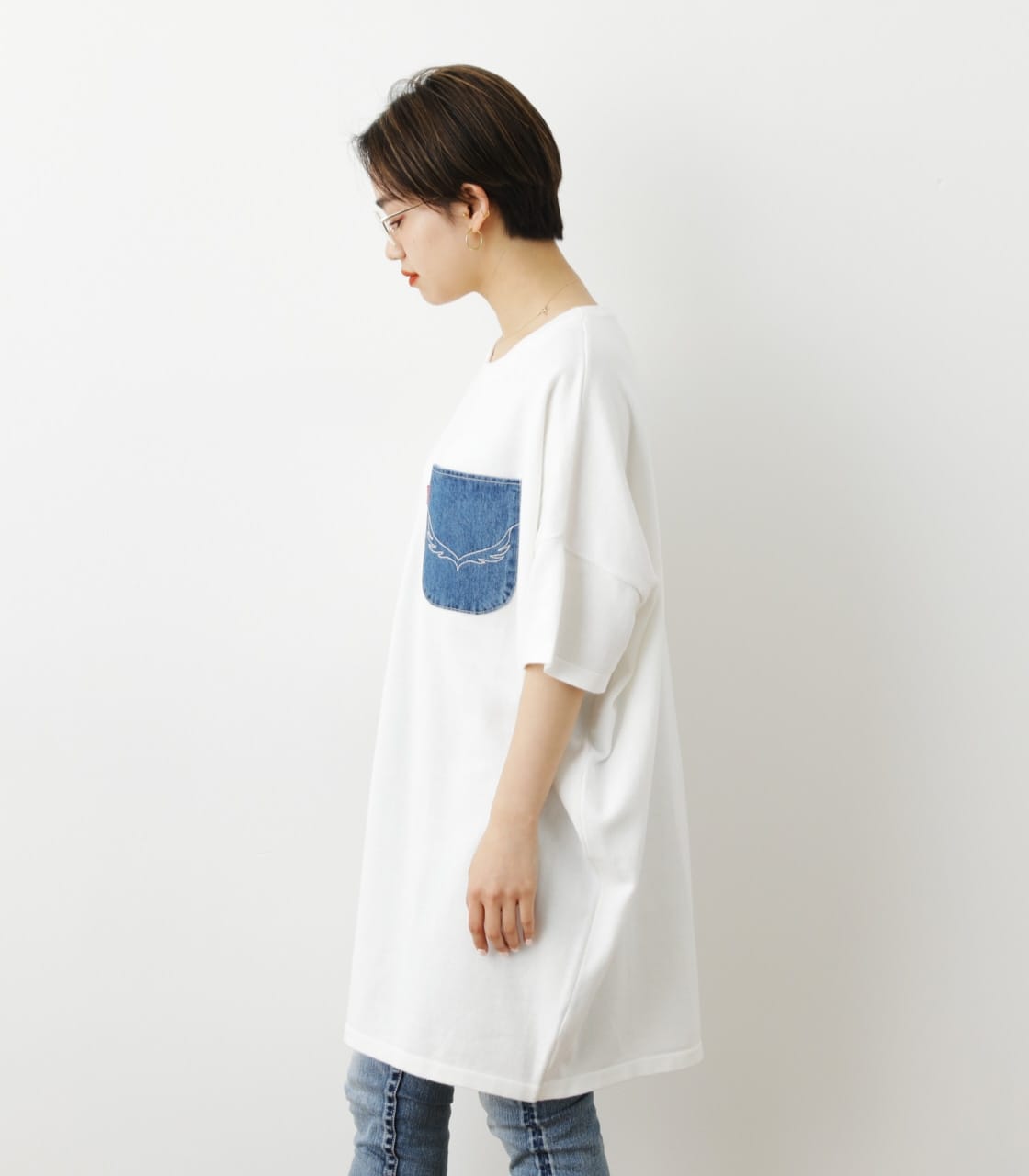 .【WEB限定】🇯🇵RODEO CROWNS 👗 牛仔布口袋 ONE PIECE