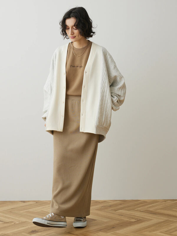 .🇯🇵日單 Ribbed Long Skirt