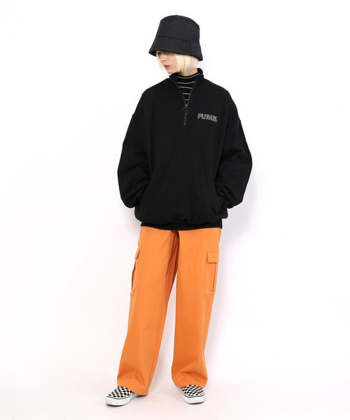 🇯🇵 PUNYUS ✿ OVERSIZE Half ZIP Sweater