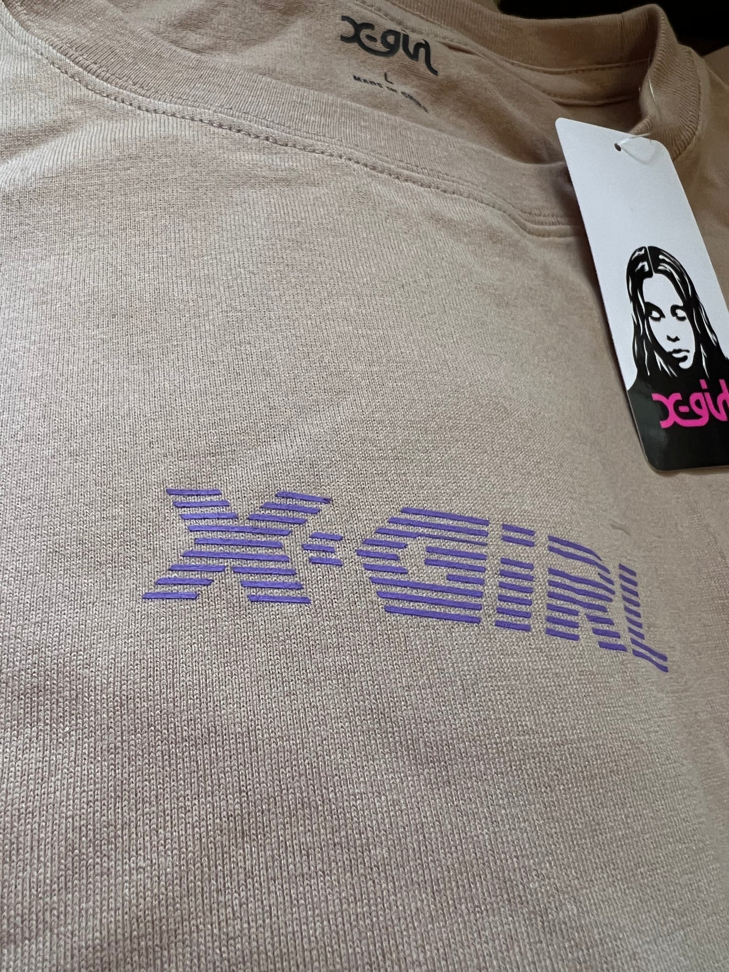 【限定】🇯🇵 X-girl .Big Silhouette Back Print Ron Tee