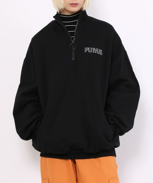 🇯🇵 PUNYUS ✿ OVERSIZE Half ZIP Sweater