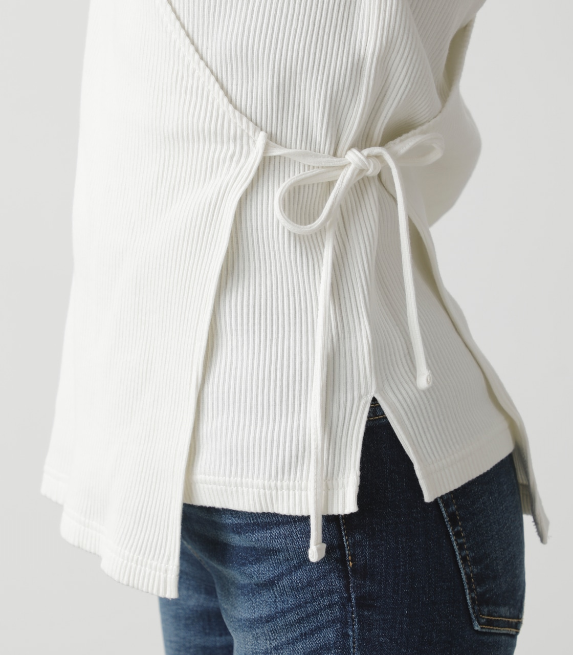 .盡顯"S"美感💃🇯🇵 日單-LAYERED RIB LONG SLEEVE TOPS