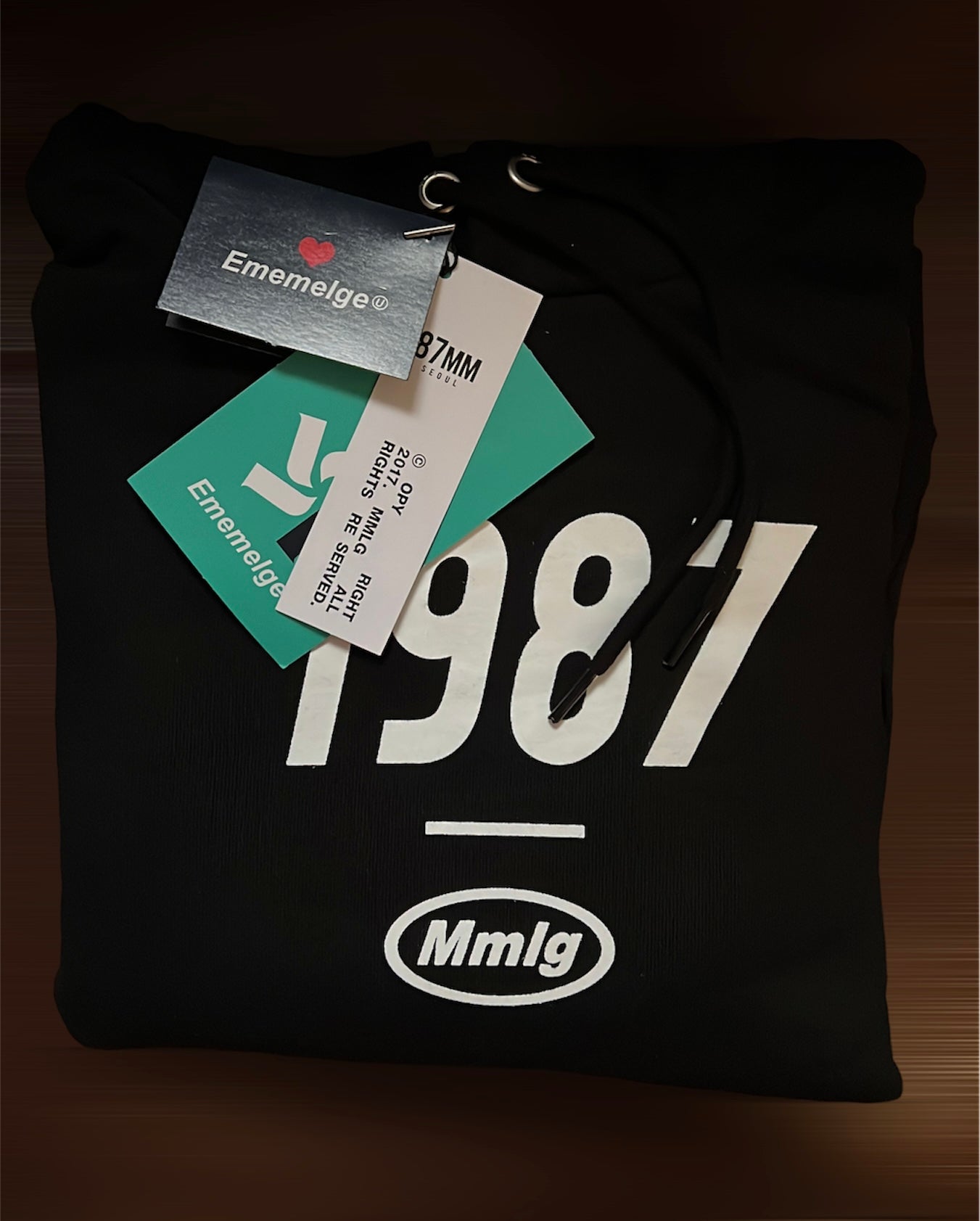 🇰🇷 Mmlg ☆ ★  87MM HOODIE【薄fleece】