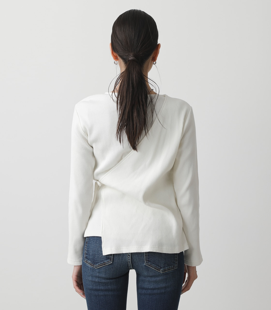 .盡顯"S"美感💃🇯🇵 日單-LAYERED RIB LONG SLEEVE TOPS