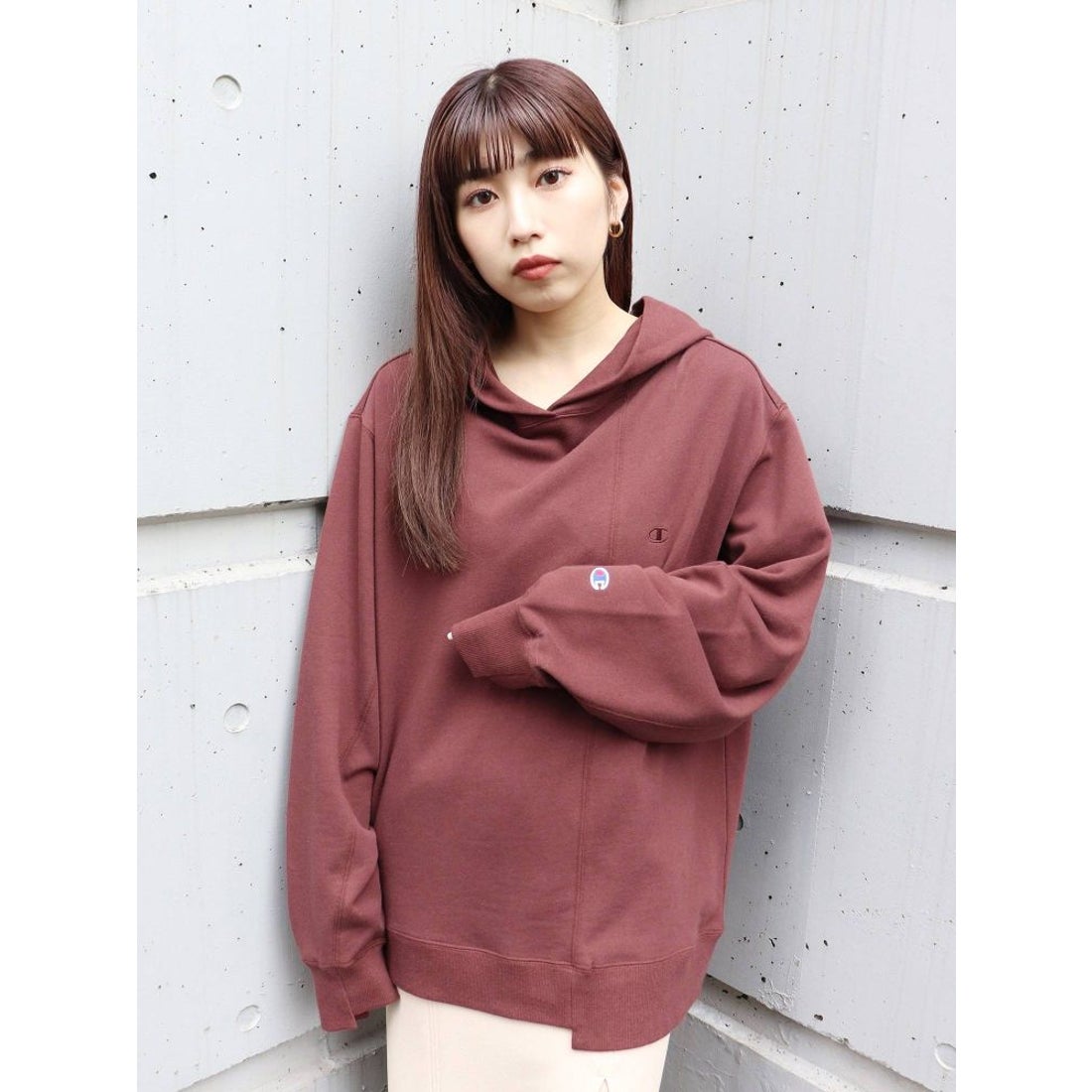 🇯🇵 Champion ☆ ★ 不對稱hoodie【4色入】
