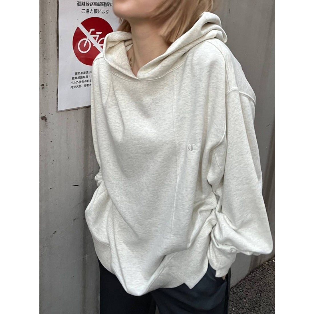 🇯🇵 Champion ☆ ★ 不對稱hoodie【4色入】