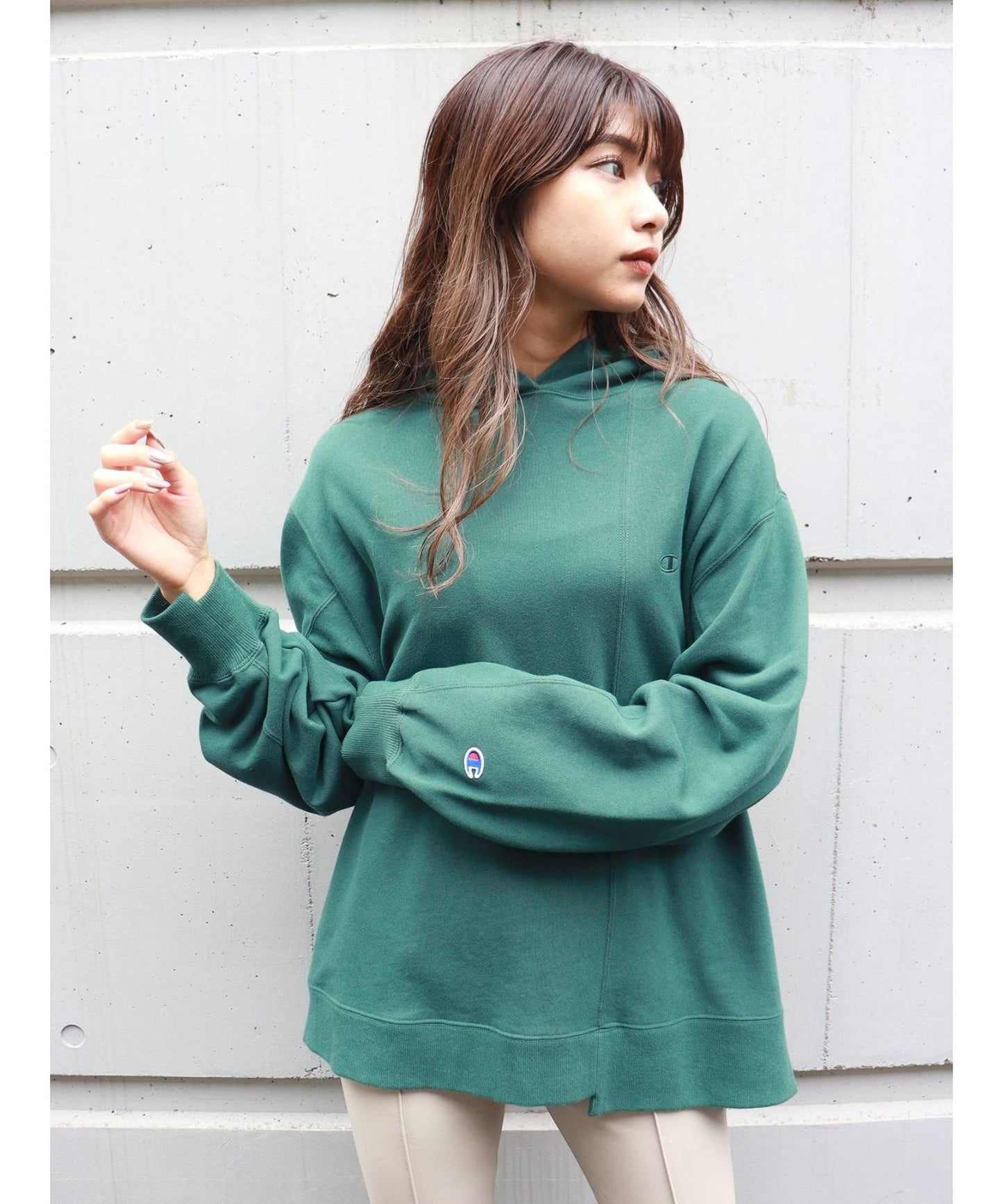 🇯🇵 Champion ☆ ★ 不對稱hoodie【4色入】