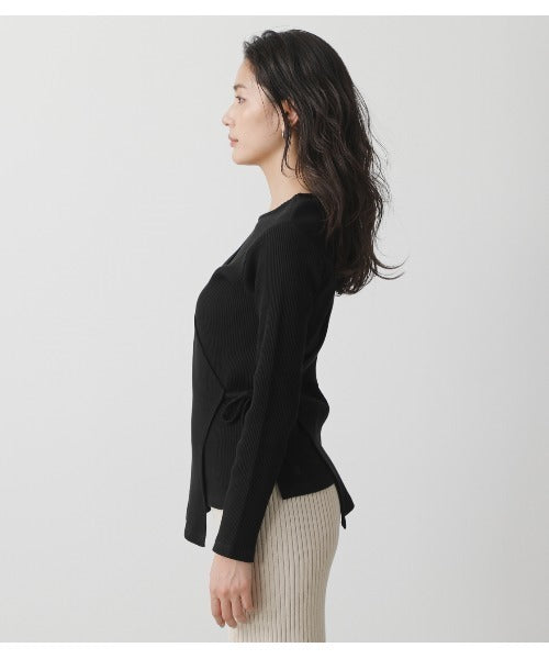 .盡顯"S"美感💃🇯🇵 日單-LAYERED RIB LONG SLEEVE TOPS