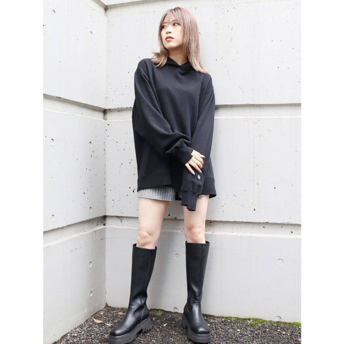 🇯🇵 Champion ☆ ★ 不對稱hoodie【4色入】