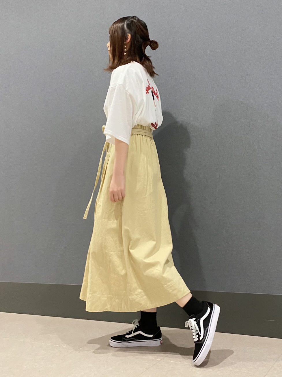 🇯🇵 日單 / 縫線腰帶半身裙
