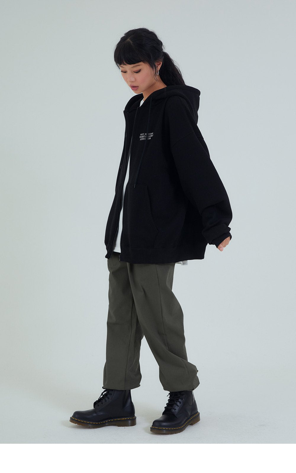 🇰🇷 ACOVER ☆ ★. OVERFIT HOOD ZIP UP